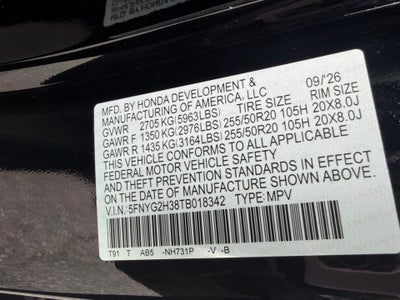 2026 Honda Pilot Sport