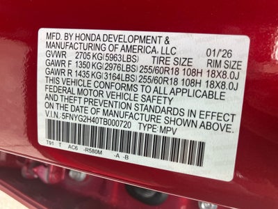 2026 Honda Pilot EX-L