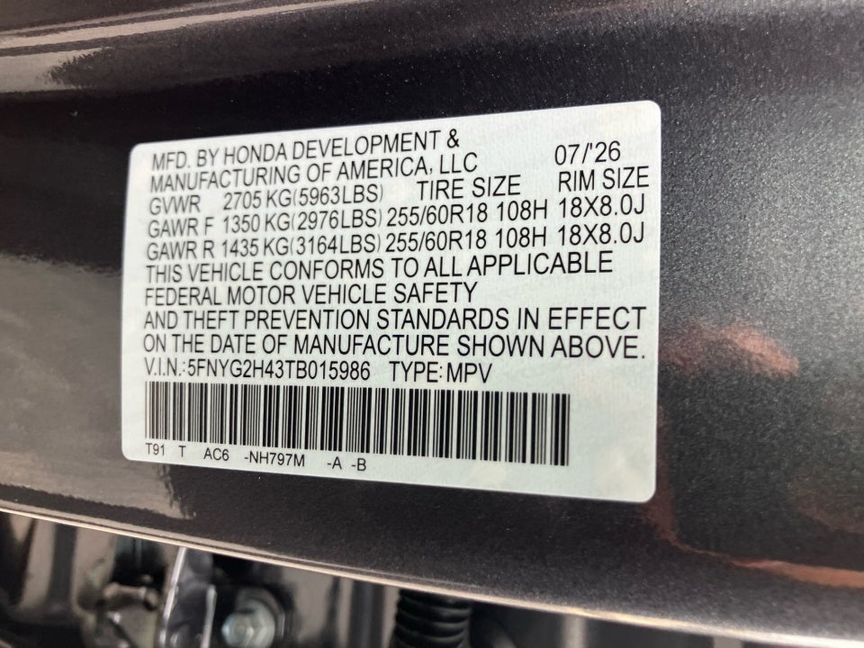 2026 Honda Pilot EX-L