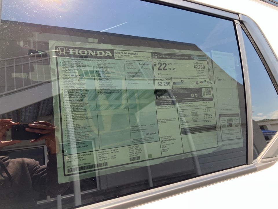 2026 Honda Pilot EX-L