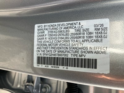 2026 Honda Pilot EX-L