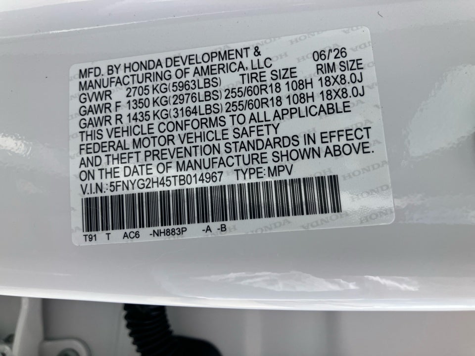 2026 Honda Pilot EX-L