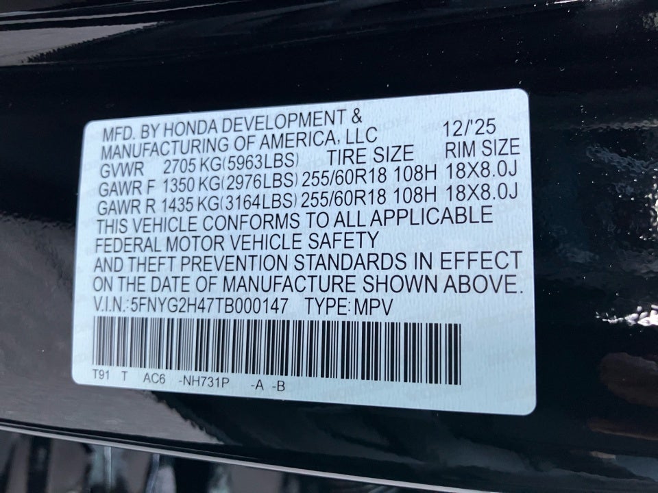 2026 Honda Pilot EX-L