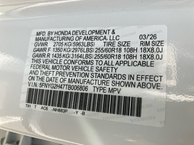 2026 Honda Pilot EX-L