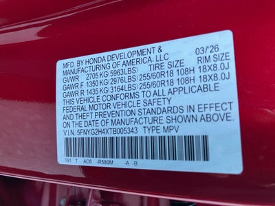 2026 Honda Pilot EX-L