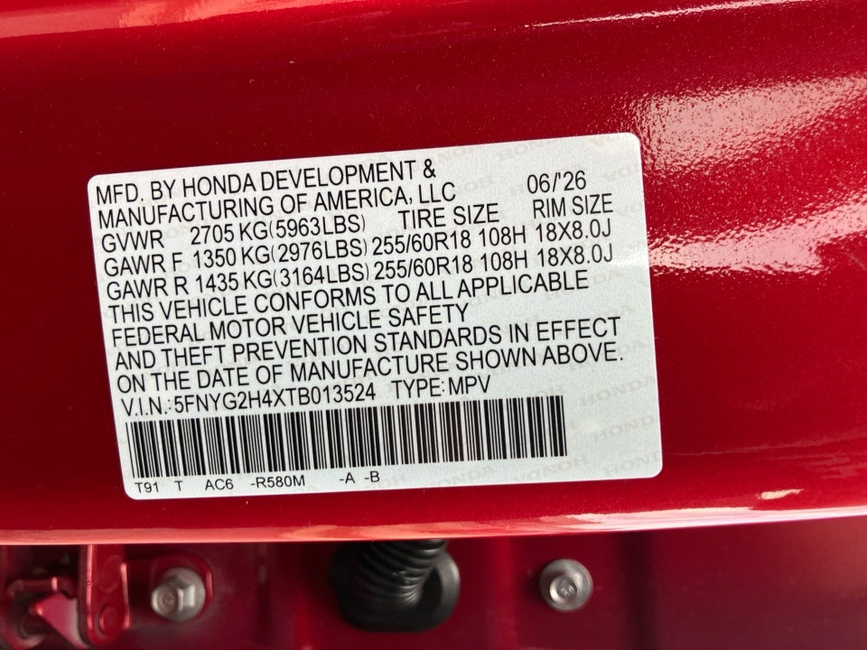 2026 Honda Pilot EX-L