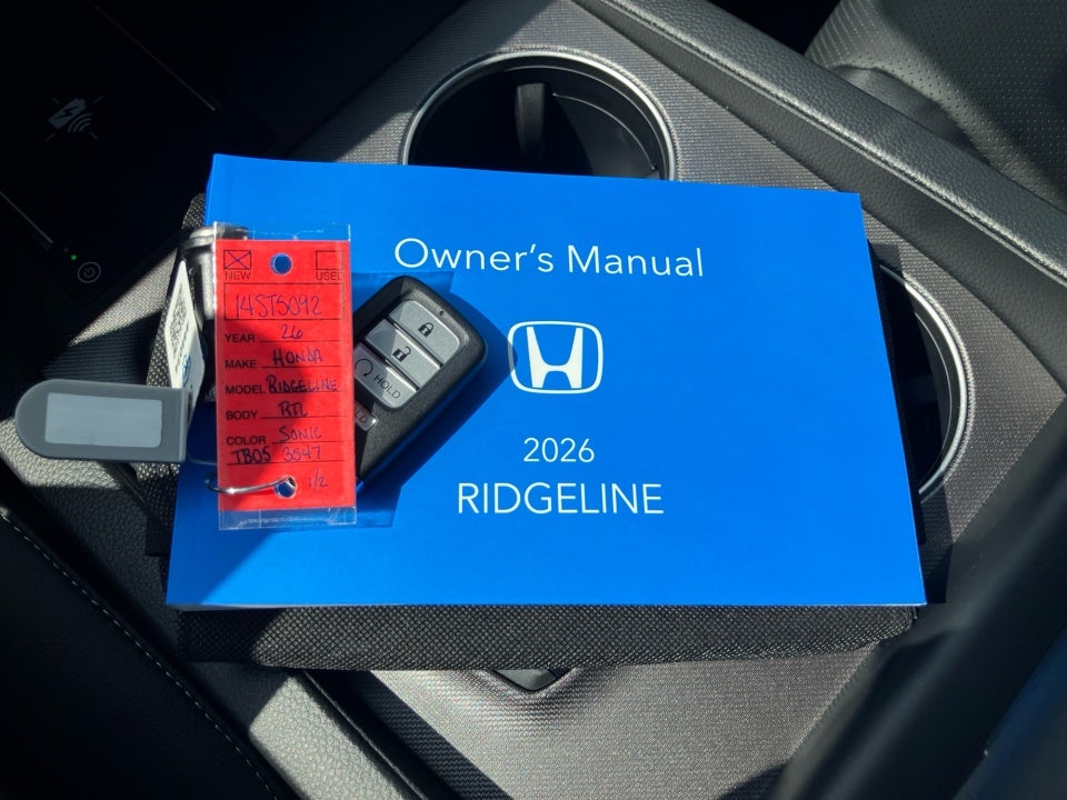 2026 Honda Ridgeline RTL