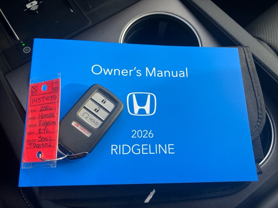 2026 Honda Ridgeline RTL
