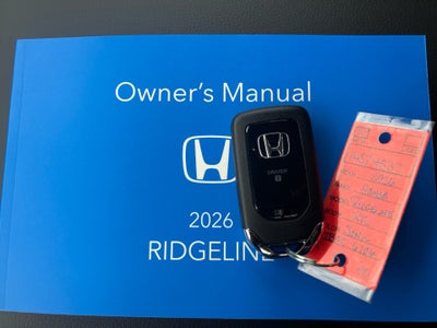2026 Honda Ridgeline RTL