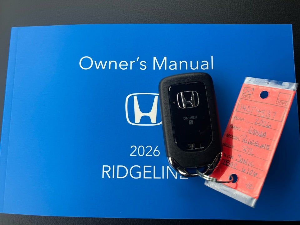 2026 Honda Ridgeline RTL
