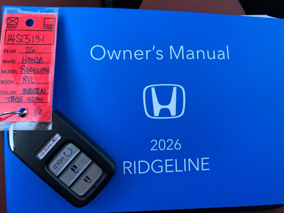 2026 Honda Ridgeline RTL