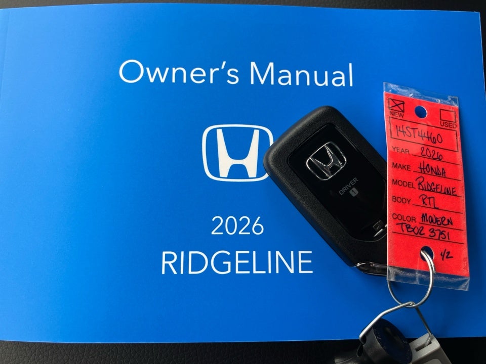 2026 Honda Ridgeline RTL