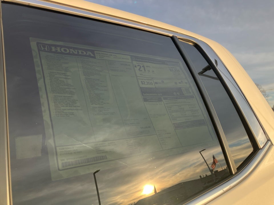 2026 Honda Ridgeline RTL