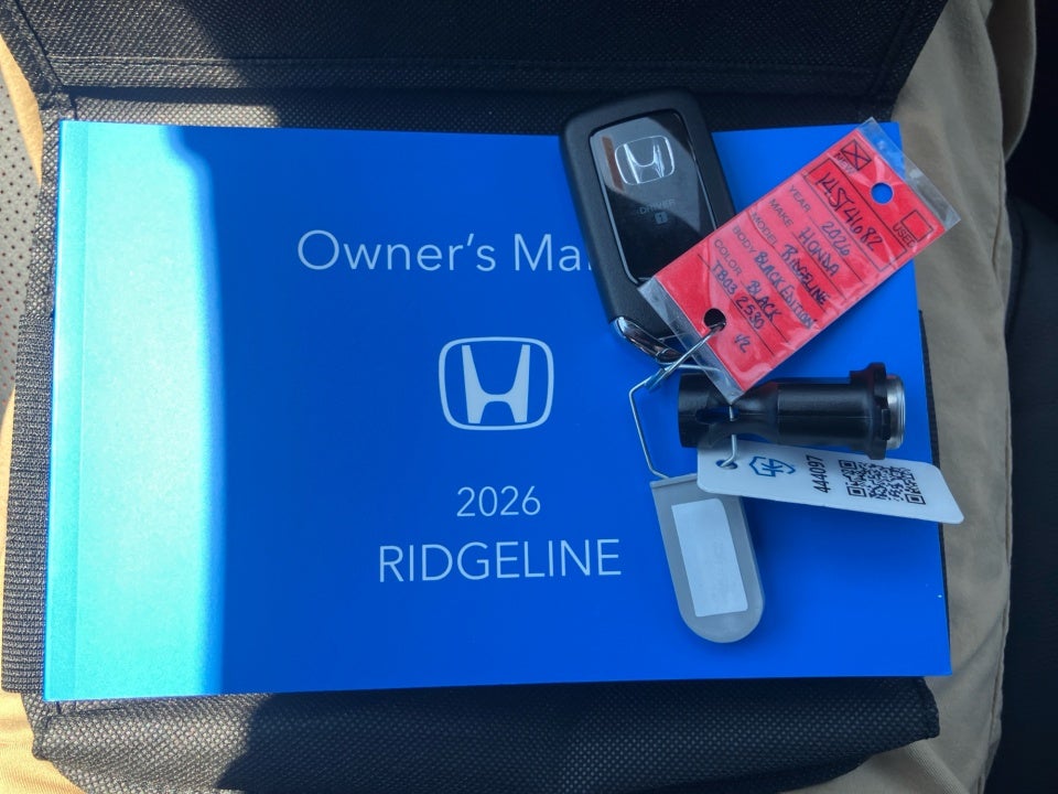 2026 Honda Ridgeline Black Edition