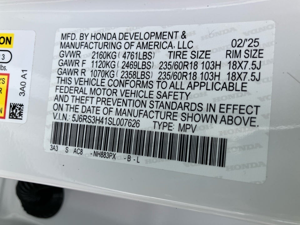 2025 Honda CR-V EX 2WD