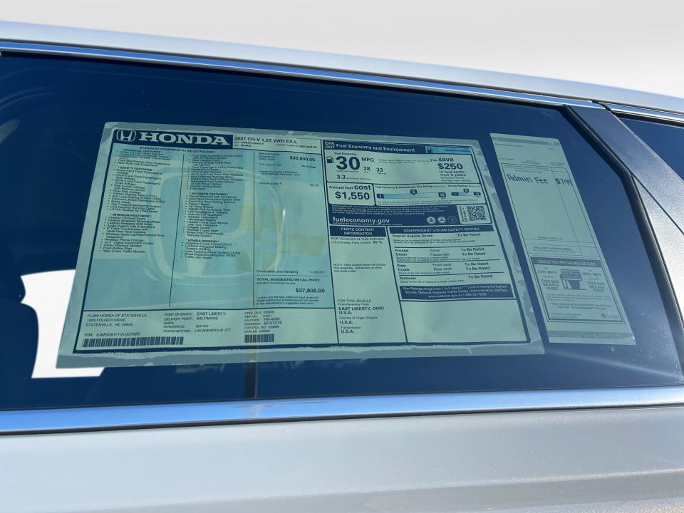 2027 Honda CR-V EX-L