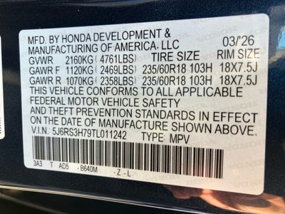 2026 Honda CR-V EX-L 2WD