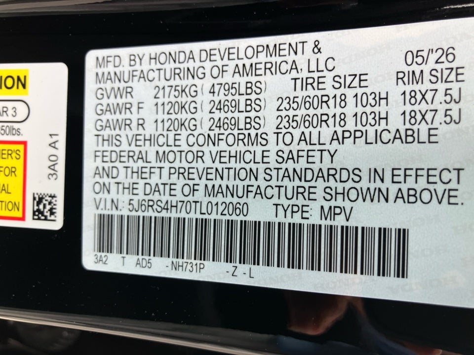 2026 Honda CR-V EX-L AWD