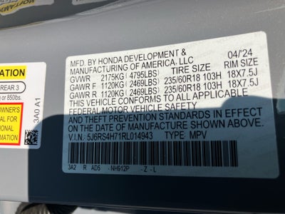 2024 Honda CR-V EX-L