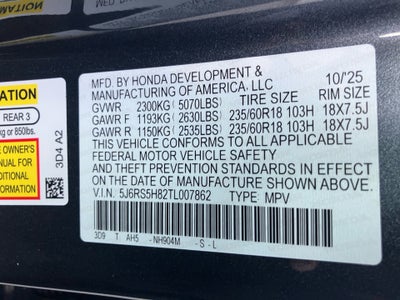 2026 Honda CR-V Hybrid 2WD Sport-L