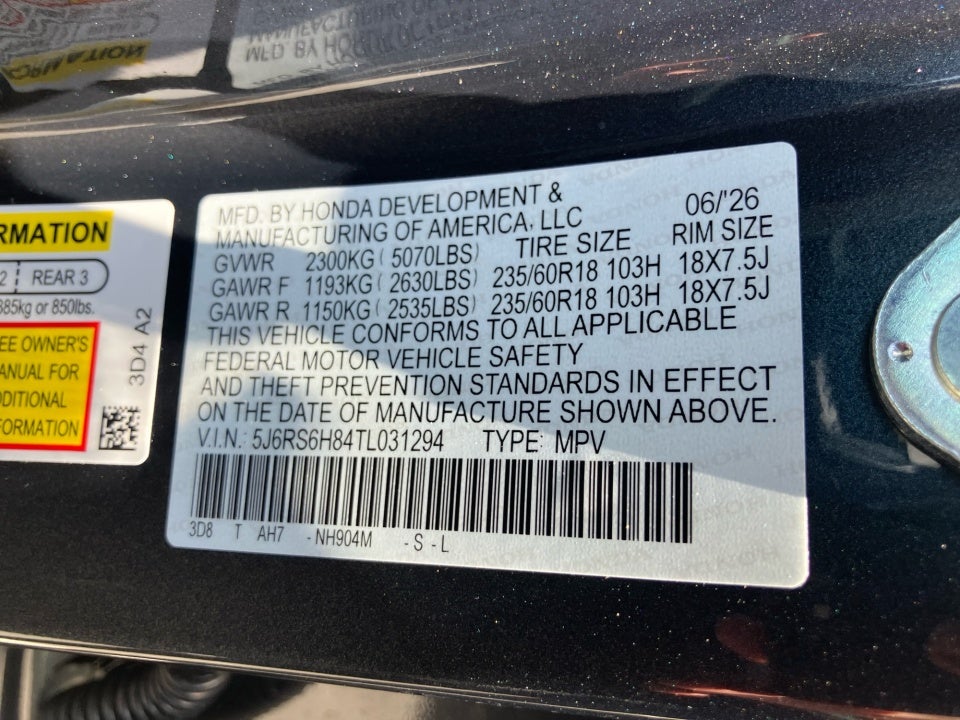 2026 Honda CR-V Hybrid Sport-L