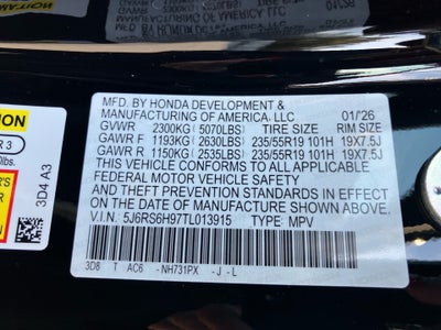 2026 Honda CR-V Hybrid AWD Sport Touring