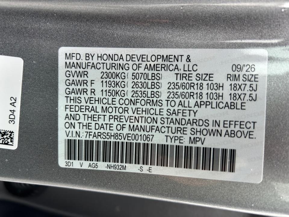 2027 Honda CR-V Hybrid Sport-L