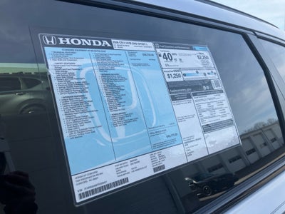 2026 Honda CR-V Hybrid 2WD Sport-L