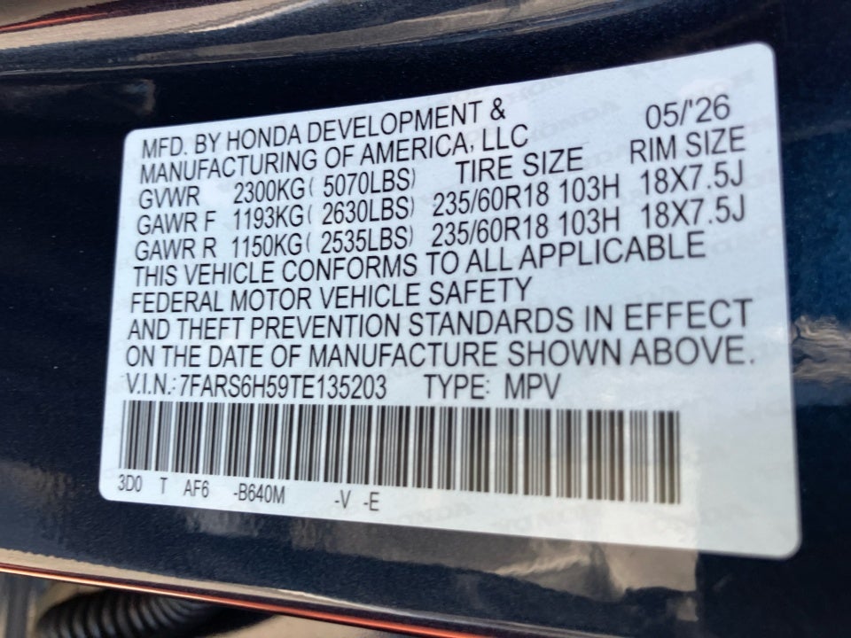 2026 Honda CR-V Hybrid AWD Sport