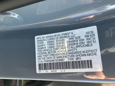 2026 Honda CR-V Hybrid AWD Sport-L