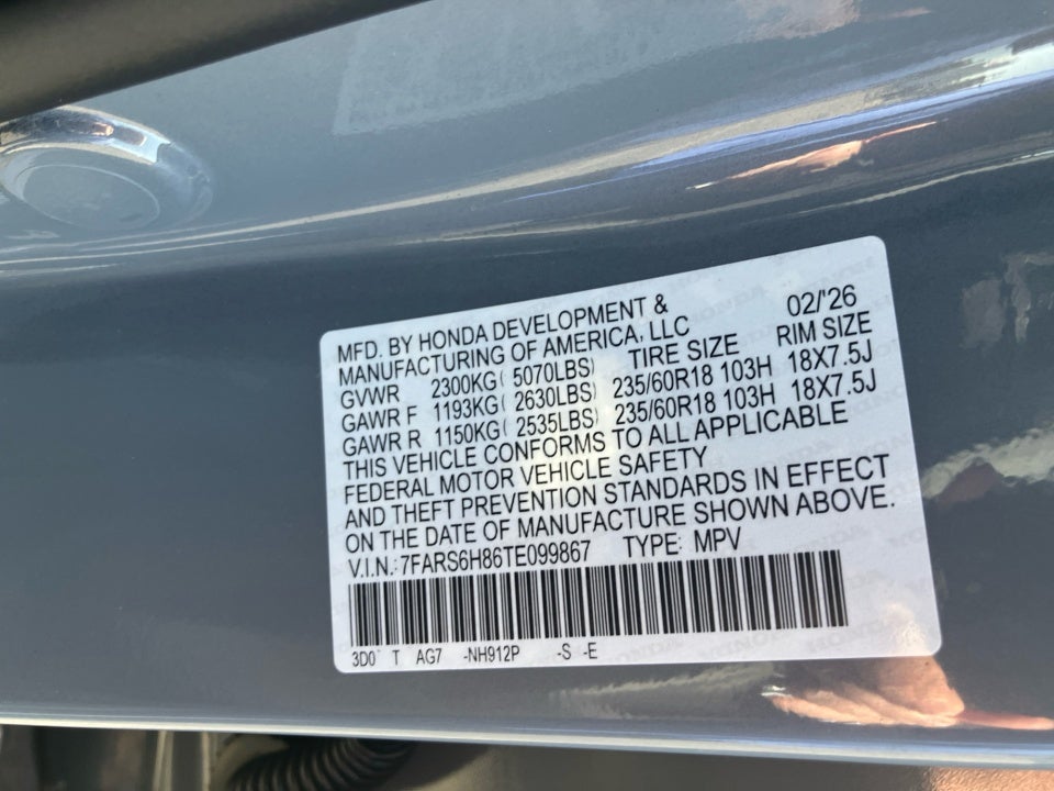 2026 Honda CR-V Hybrid AWD Sport-L