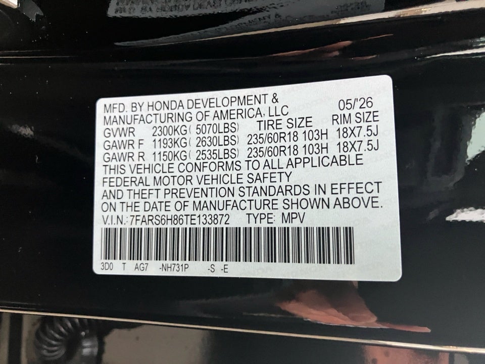 2026 Honda CR-V Hybrid AWD Sport-L
