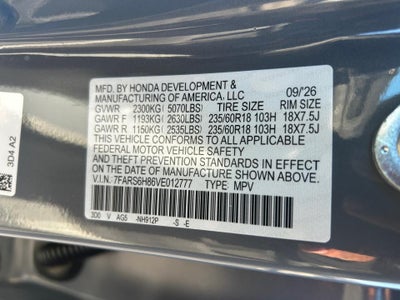 2027 Honda CR-V Hybrid Sport-L