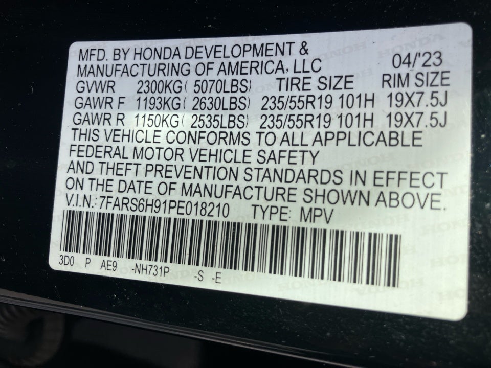 2023 Honda CR-V Hybrid Sport Touring