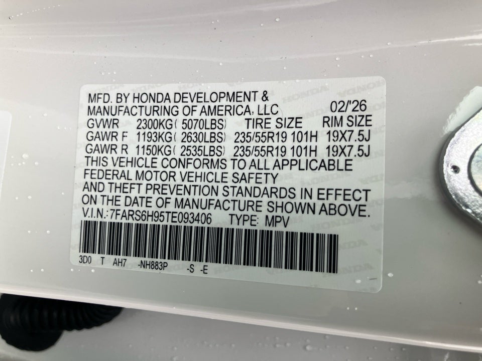 2026 Honda CR-V Hybrid AWD Sport Touring