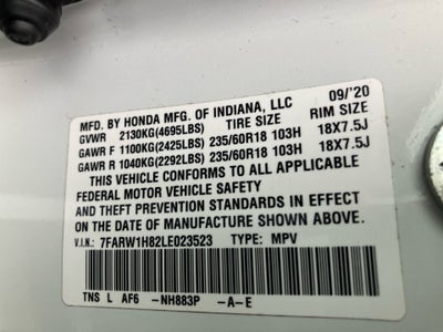 2020 Honda CR-V 2WD EX-L
