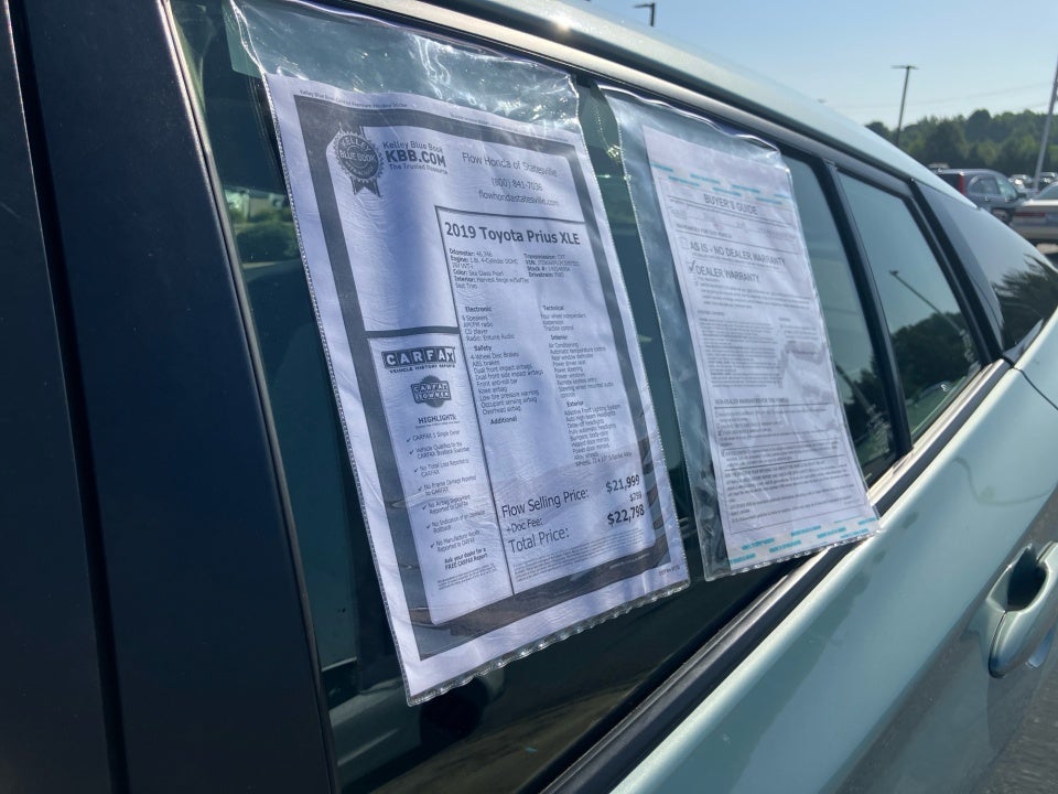2019 Toyota Prius XLE