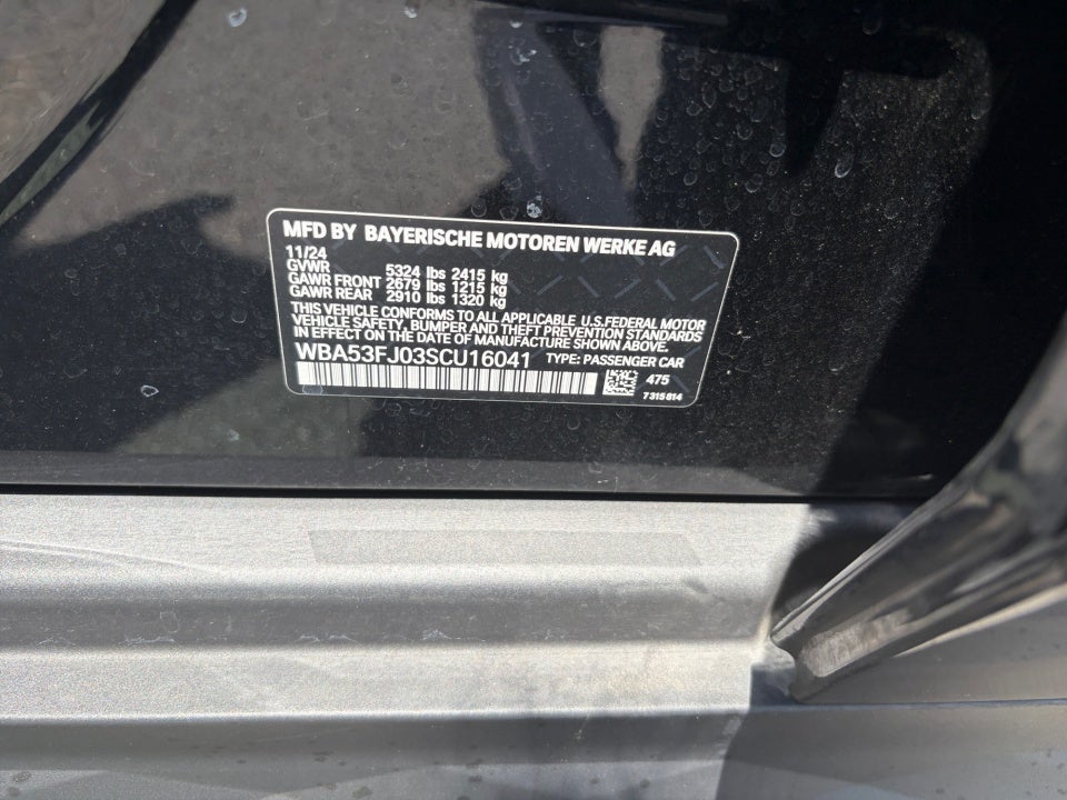 2025 BMW 530i 530i xDrive