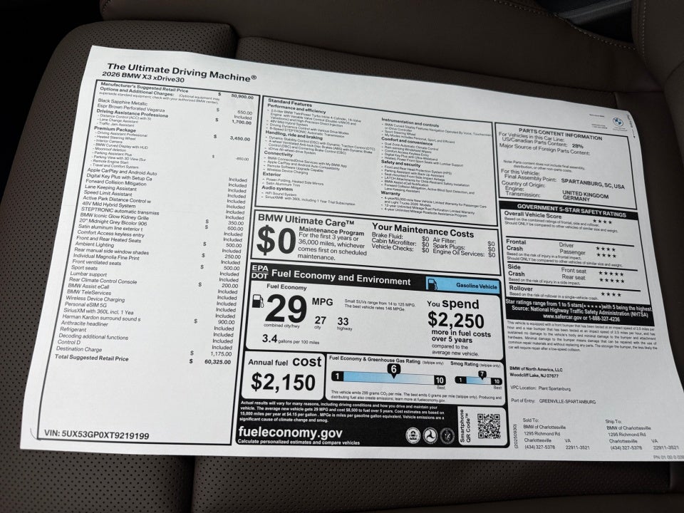 2026 BMW X3 30 xDrive