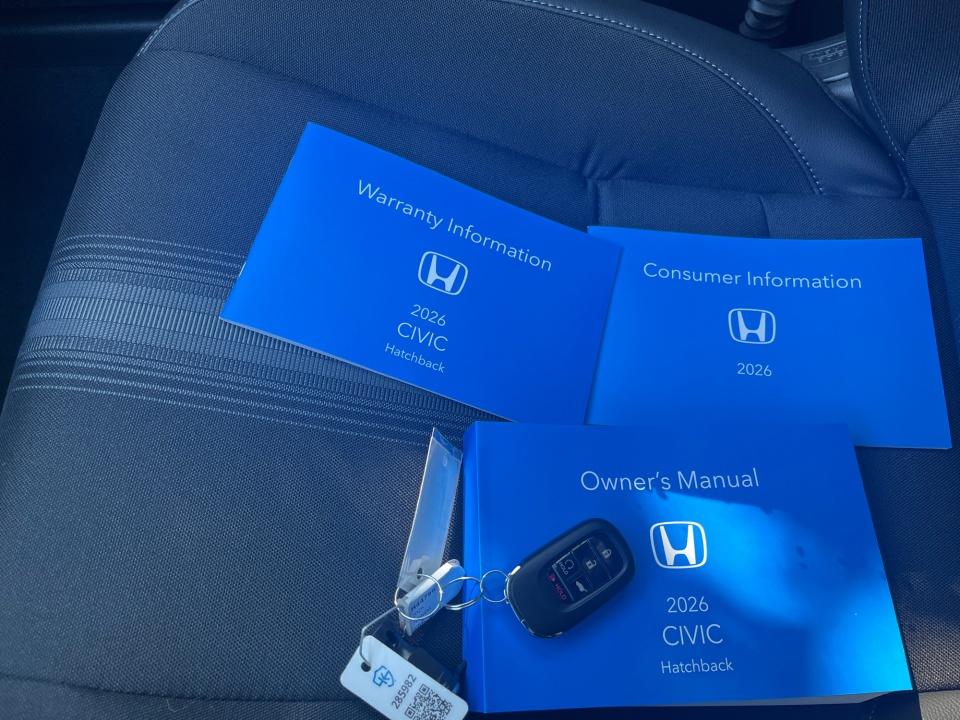 2026 Honda Civic Hatchback Sport