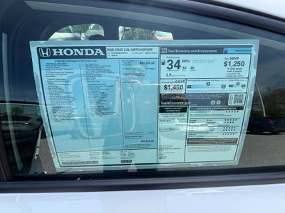 2026 Honda Civic Hatchback Sport
