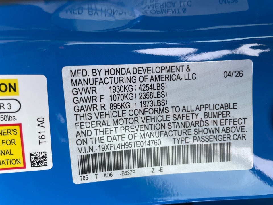 2026 Honda Civic Hybrid Sport Touring
