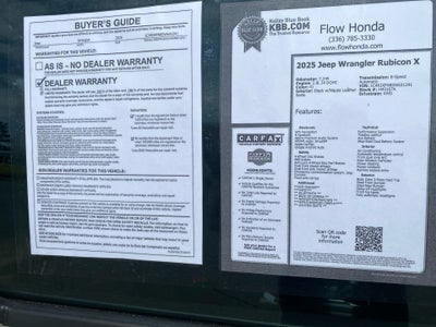 2025 Jeep Wrangler 4-Door Recon 4x4