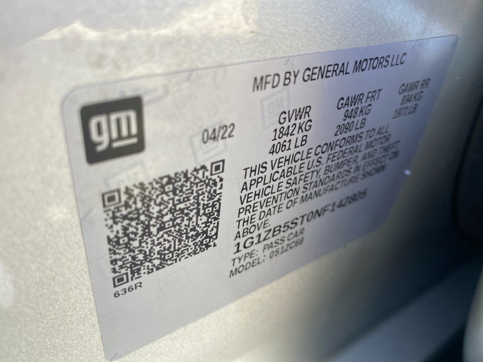 2022 Chevrolet Malibu FWD LS