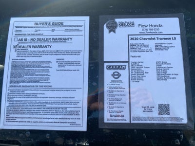 2020 Chevrolet Traverse AWD LS