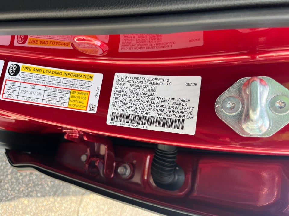 2026 Honda Accord Sedan LX