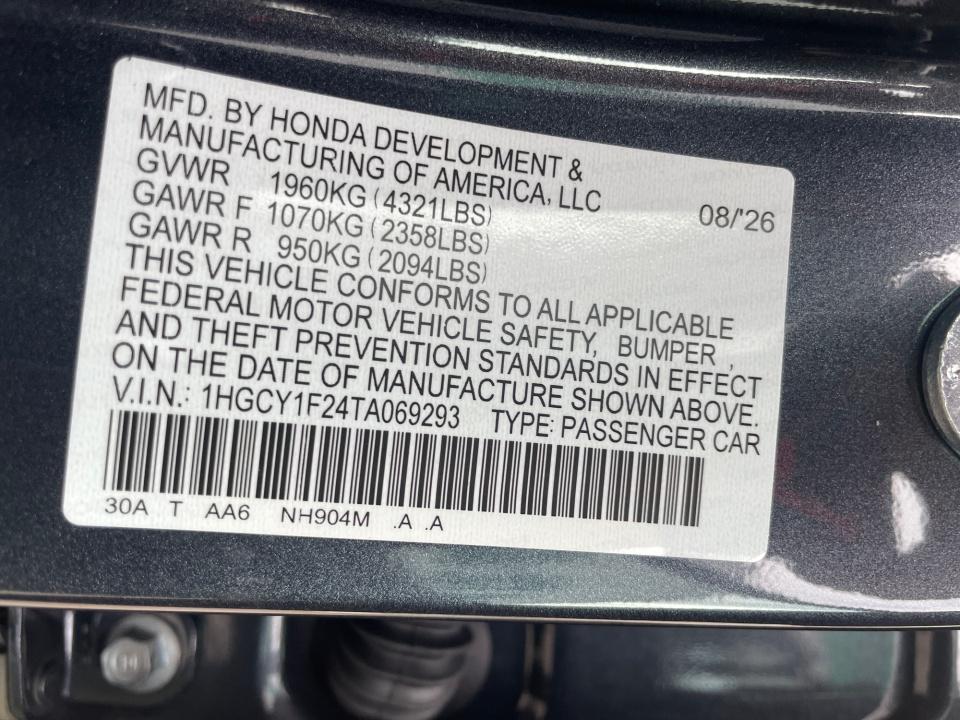 2026 Honda Accord Sedan LX