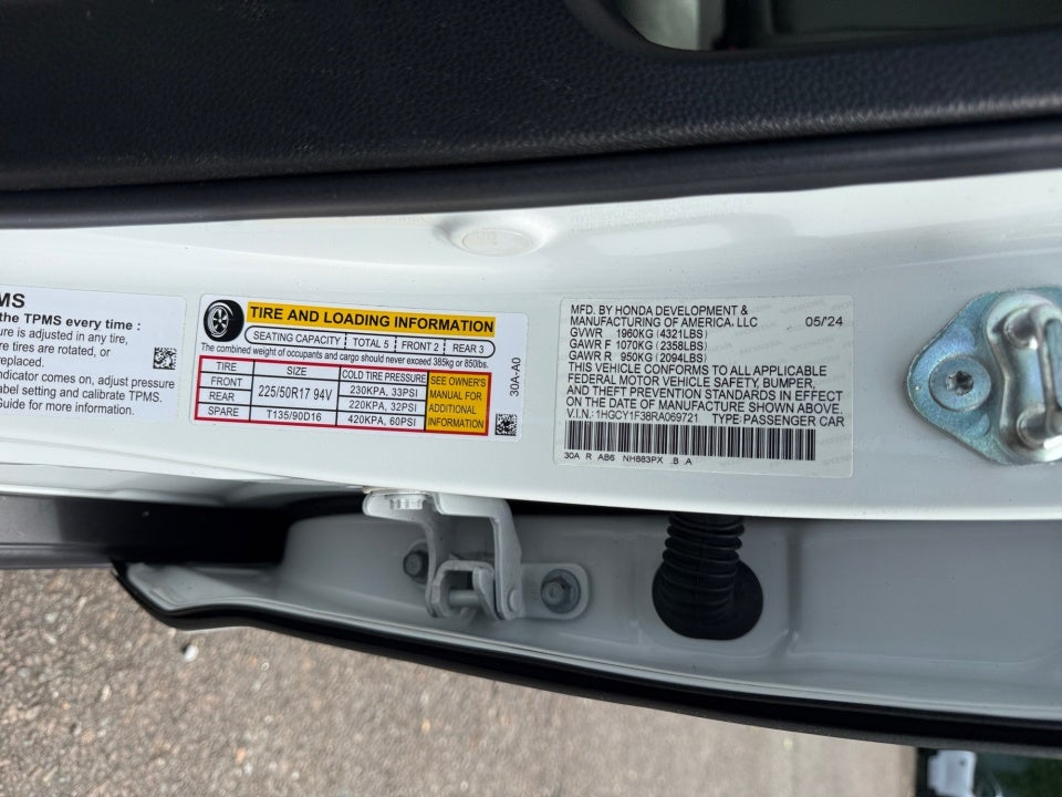 2024 Honda Accord Sedan EX