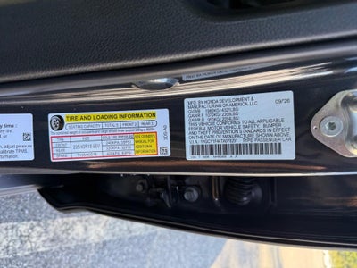 2026 Honda Accord Sedan SE