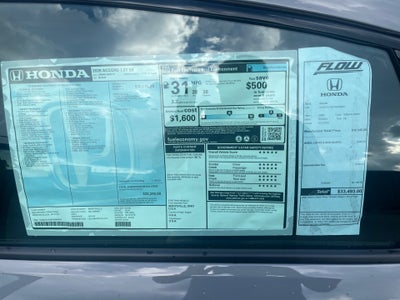 2026 Honda Accord Sedan SE